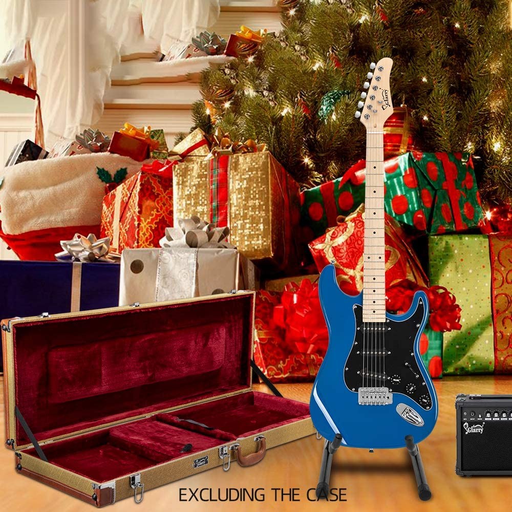 Glarry 39″ GST Electric Guitar for Music Lover Beginner with 20W Amp