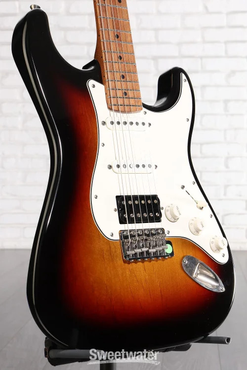 Xotic XSC-2 California Classic Electric Guitar – 3-tone Burst with Roasted Maple