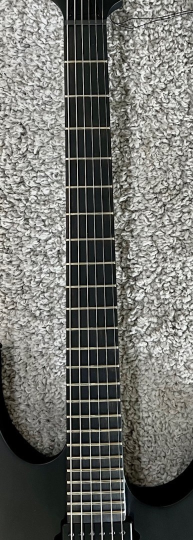 Ibanez RG Iron Label Electric Guitar Flat Black, Model RGRTB621BKF