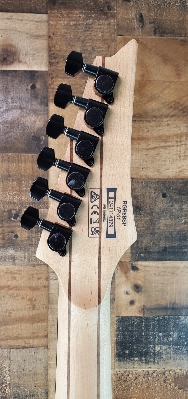 Ibanez RG Standard RGR6BSP Iron Pewter 879