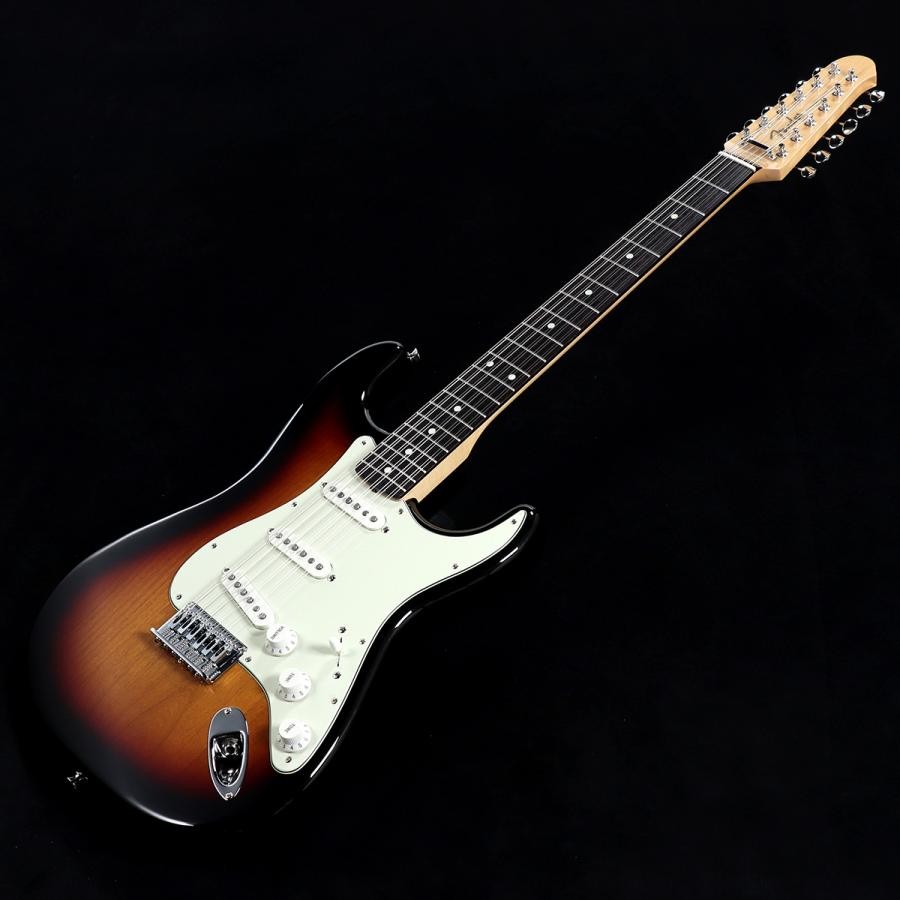 Fender Made in Japan Limited Stratocaster XII 3-Color Sunburst 12-string