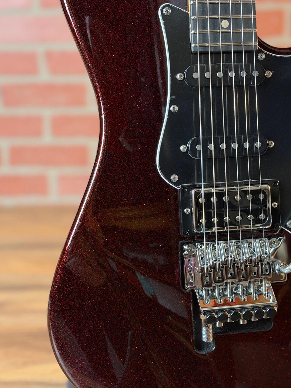 Suhr Pete Thorn Signature Custom HSS Electric Guitar – Red Sparkle