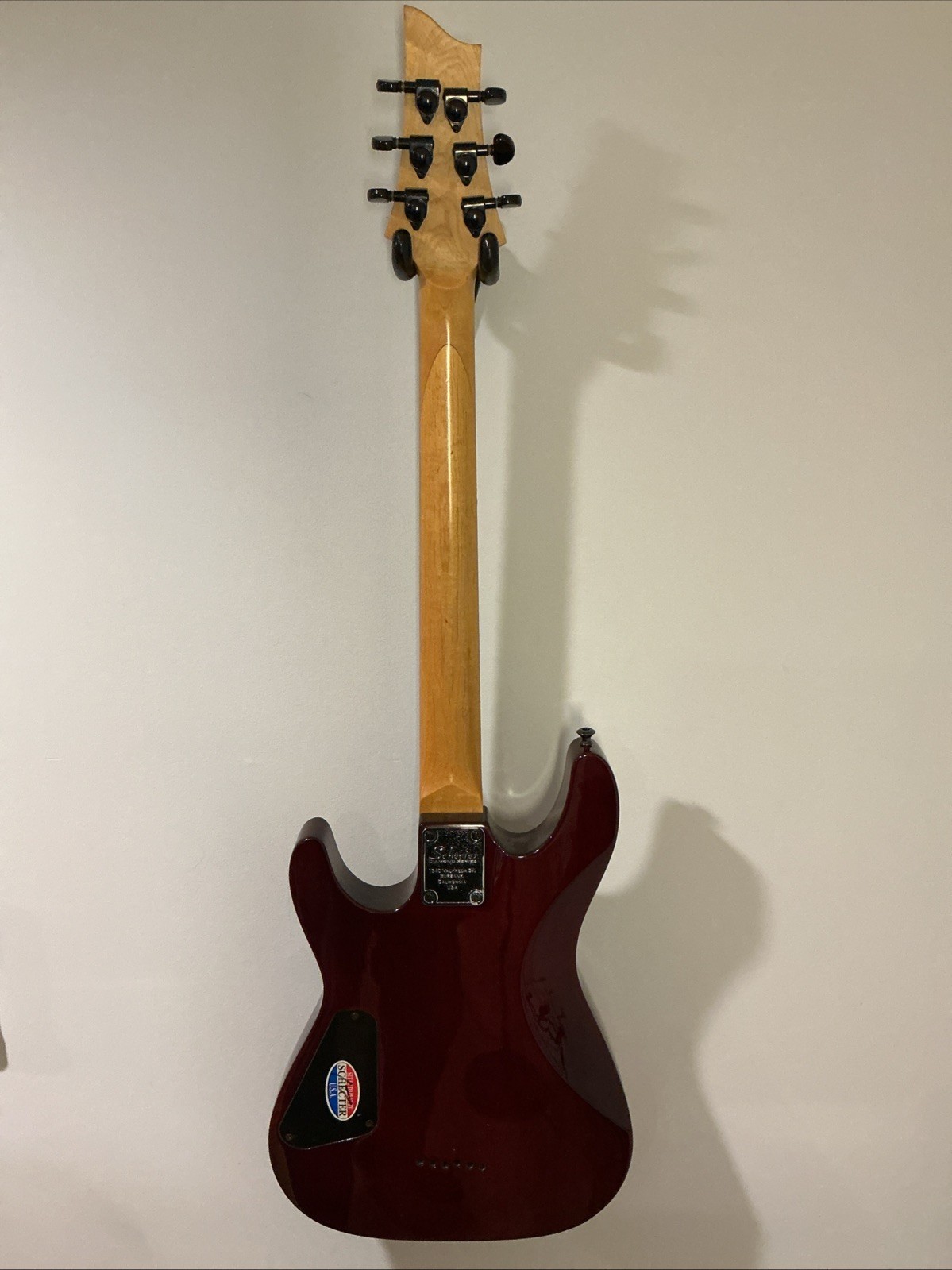 VIDEO- Mint 2006 Schecter Diamond Series Gryphon Guitar Mahogany Duncan Pickups