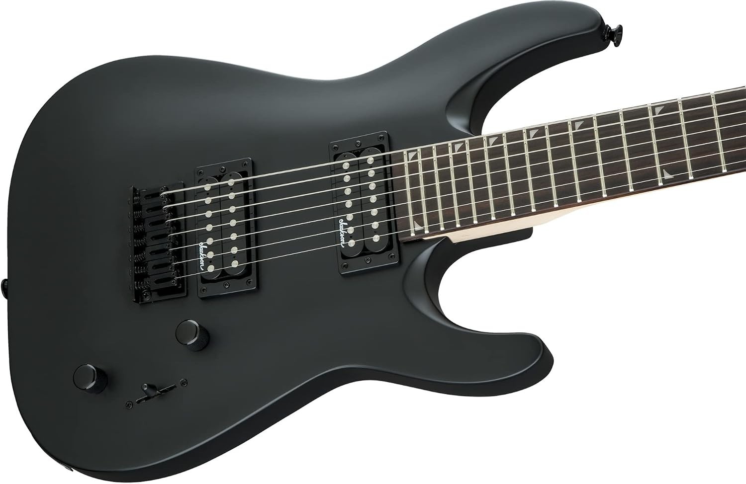 JS Series Dinky Arch Top JS22-7 DKA HT 7-String Electric Guitar – Satin Black…