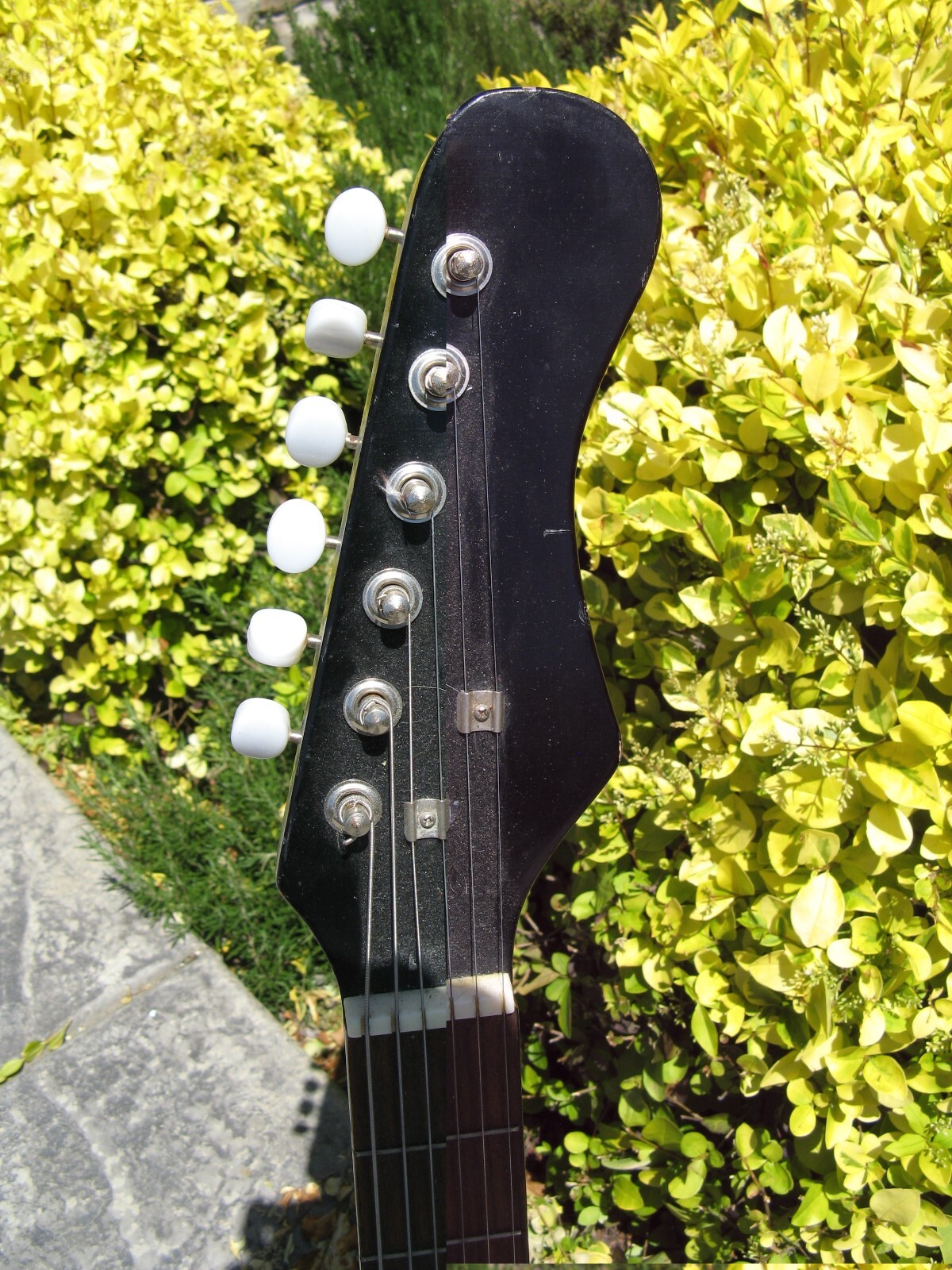 Rare Teisco Swish Zenon ES60 Vintage Electric Guitar With Pyramid Pickup Zen-On