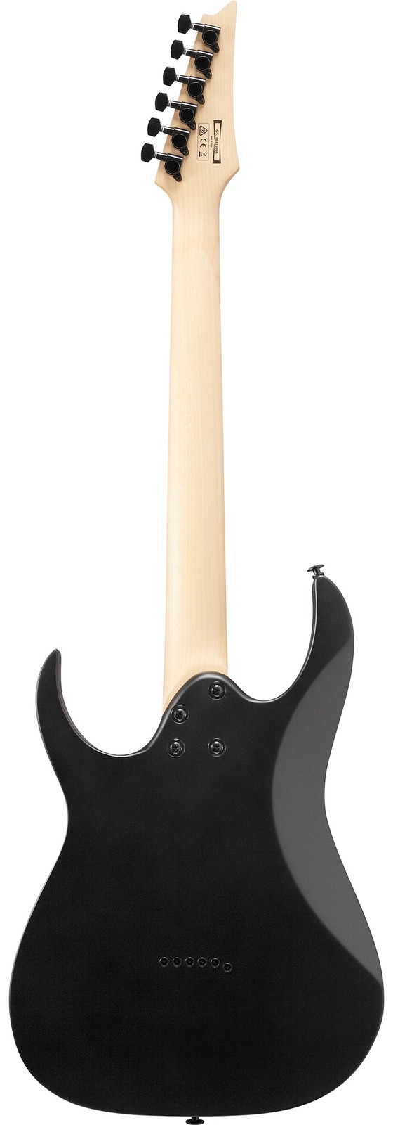 Ibanez GRG131DX RG Gio Electric Guitar – Black Flat w/ Amplifier