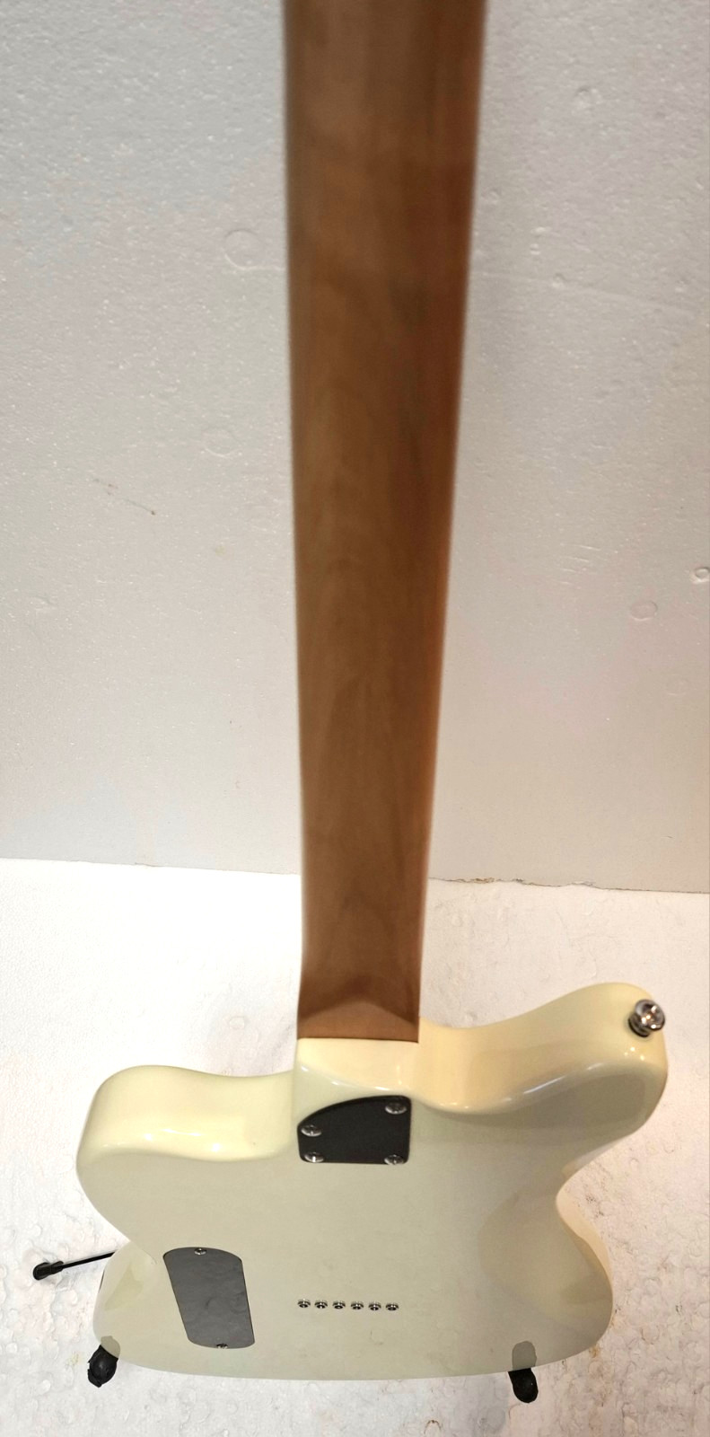 Custom Fender “style” JAZZMASTER Olympic White P90 Pickups ROASTED MAPLE NECK