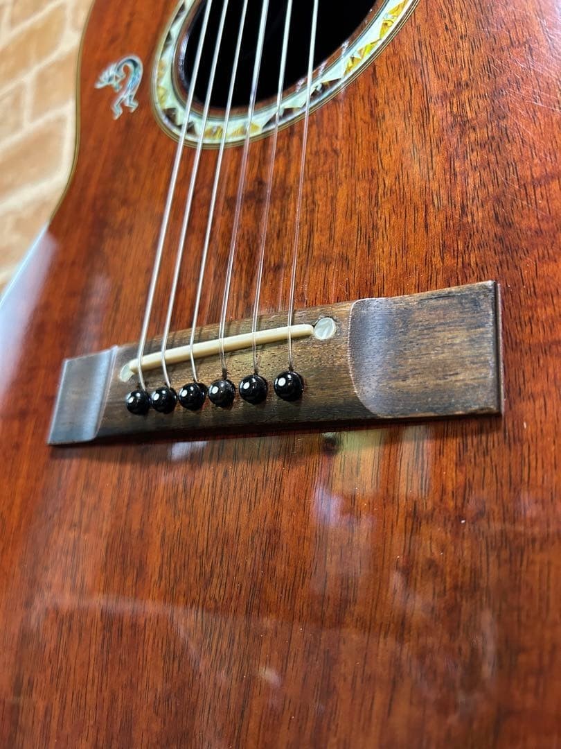 Takamine PT-406 1992 Hawaiian Koa Acoustic Electric Nylon String Guitar w/ Case
