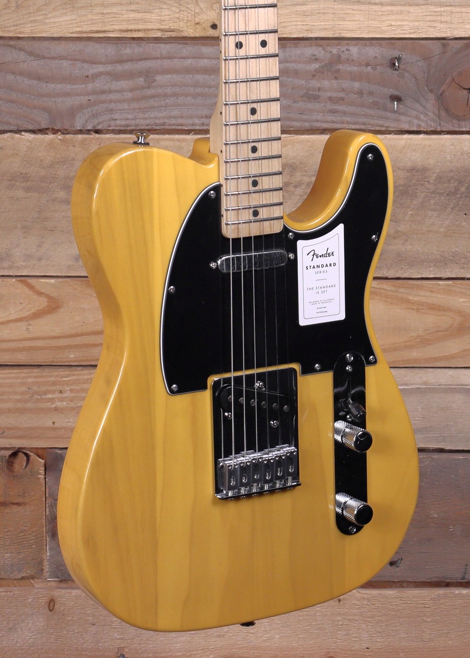 Fender Standard Telecaster Electric Guitar Butterscotch Blonde
