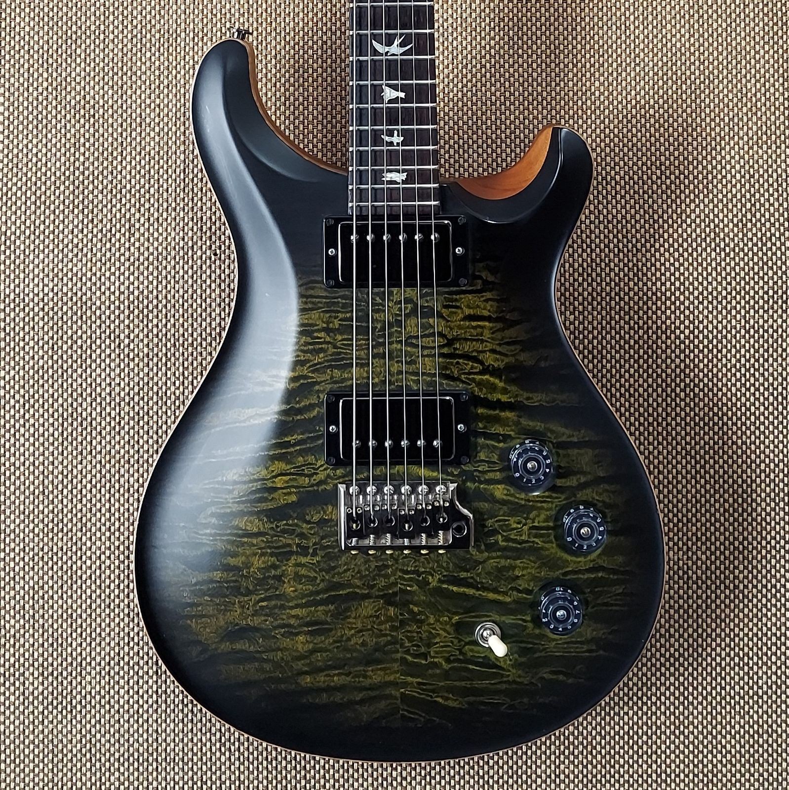 2022 PRS DGT Wood Library Solid Rosewood Neck Killer Top Nitro Finish