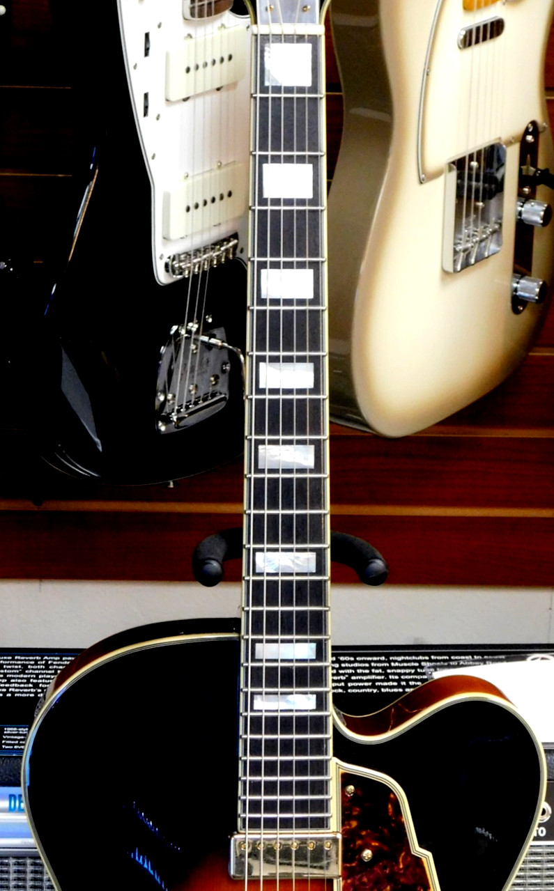 D’Angelico Excel EXL-1 Hollowbody Electric Guitar w/Case! Dark Iced Tea Burst!!