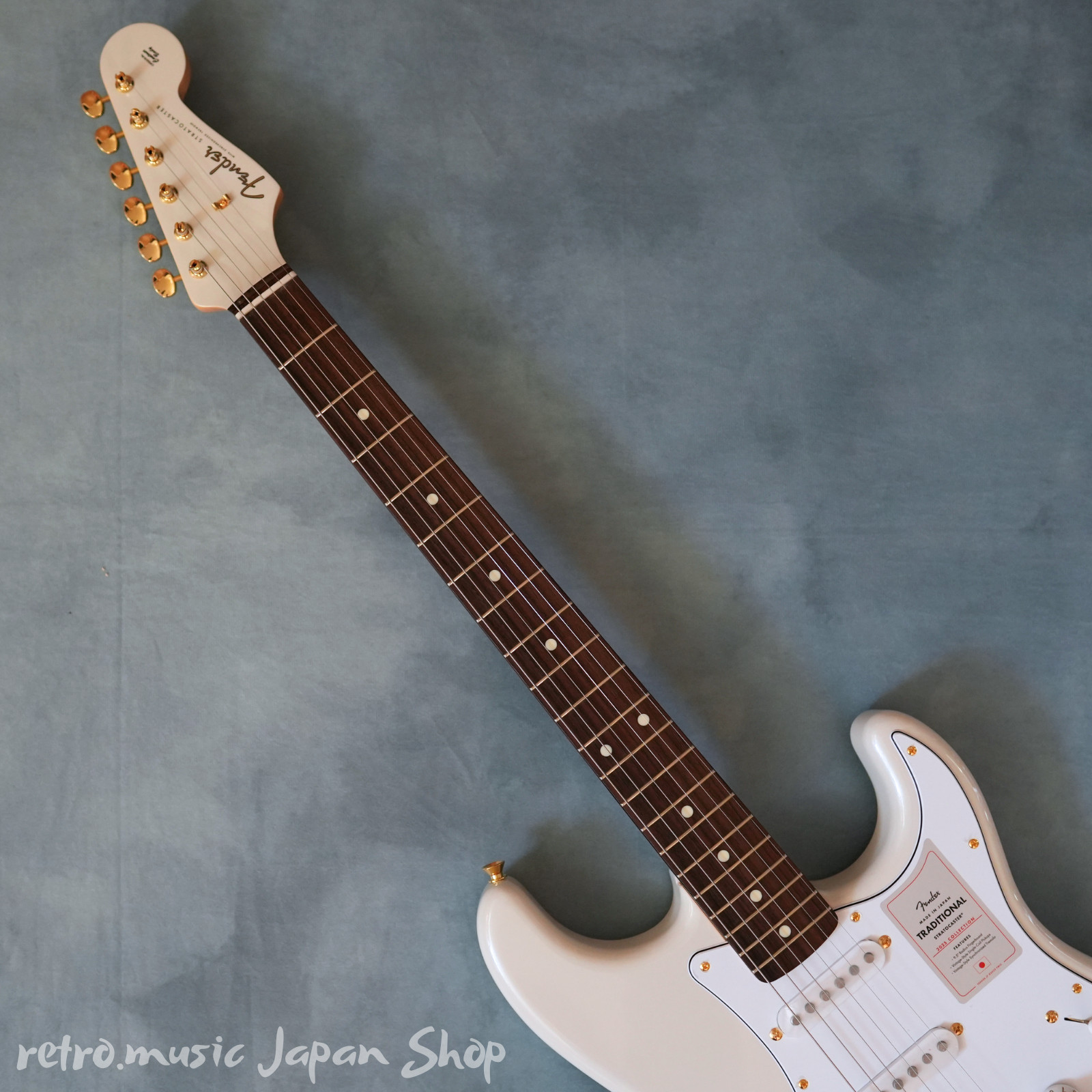 Fender MIJ Traditional 2025 collction 60s Stratocaster Rosewood White Pearl