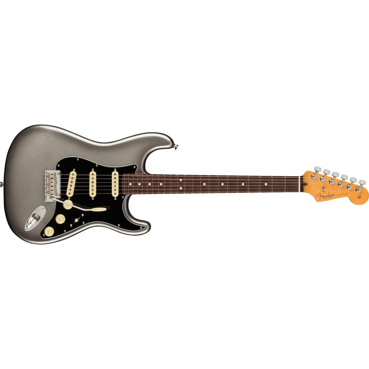 Fender American Professional II Stratocaster Electric Guitar, Rosewood, Mercury