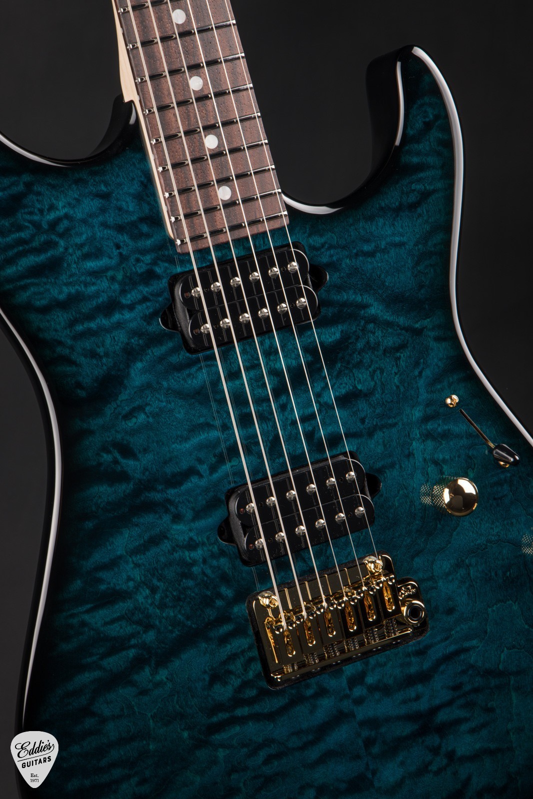 Suhr Standard Thin Burst Limited Edition – Trans Teal