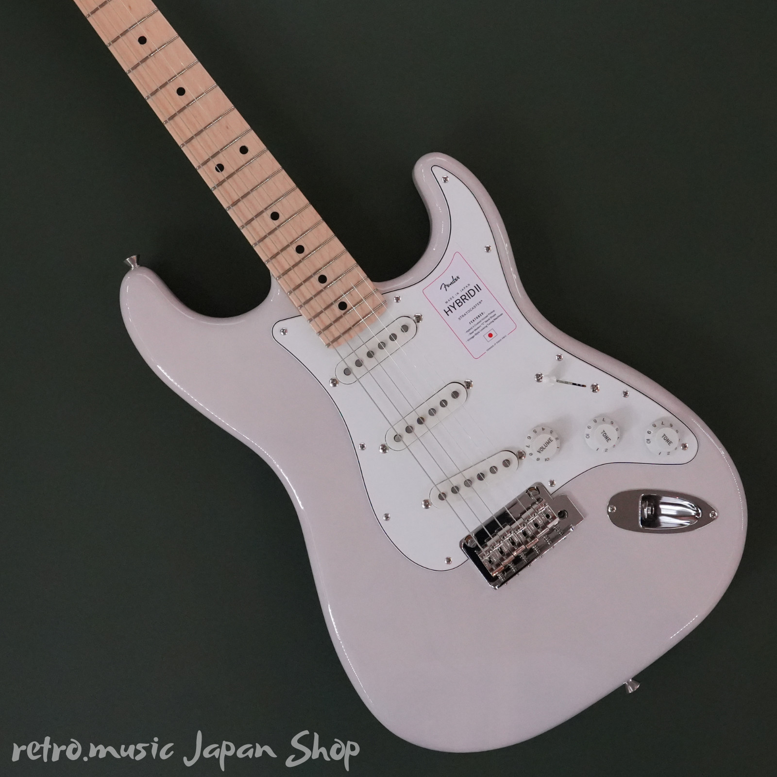 Fender Electric Guitar Made in Japan Hybrid II Stratocaster Maple US Blonde