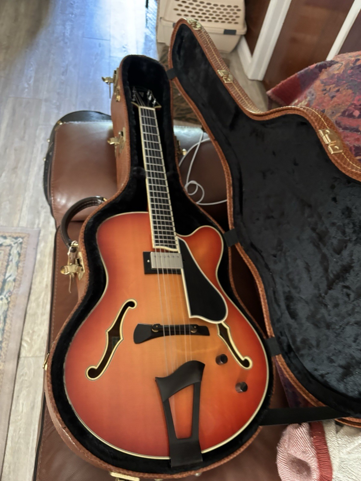 1997 Ribbecke Monterey Custom Archtop Guitar Sunburst