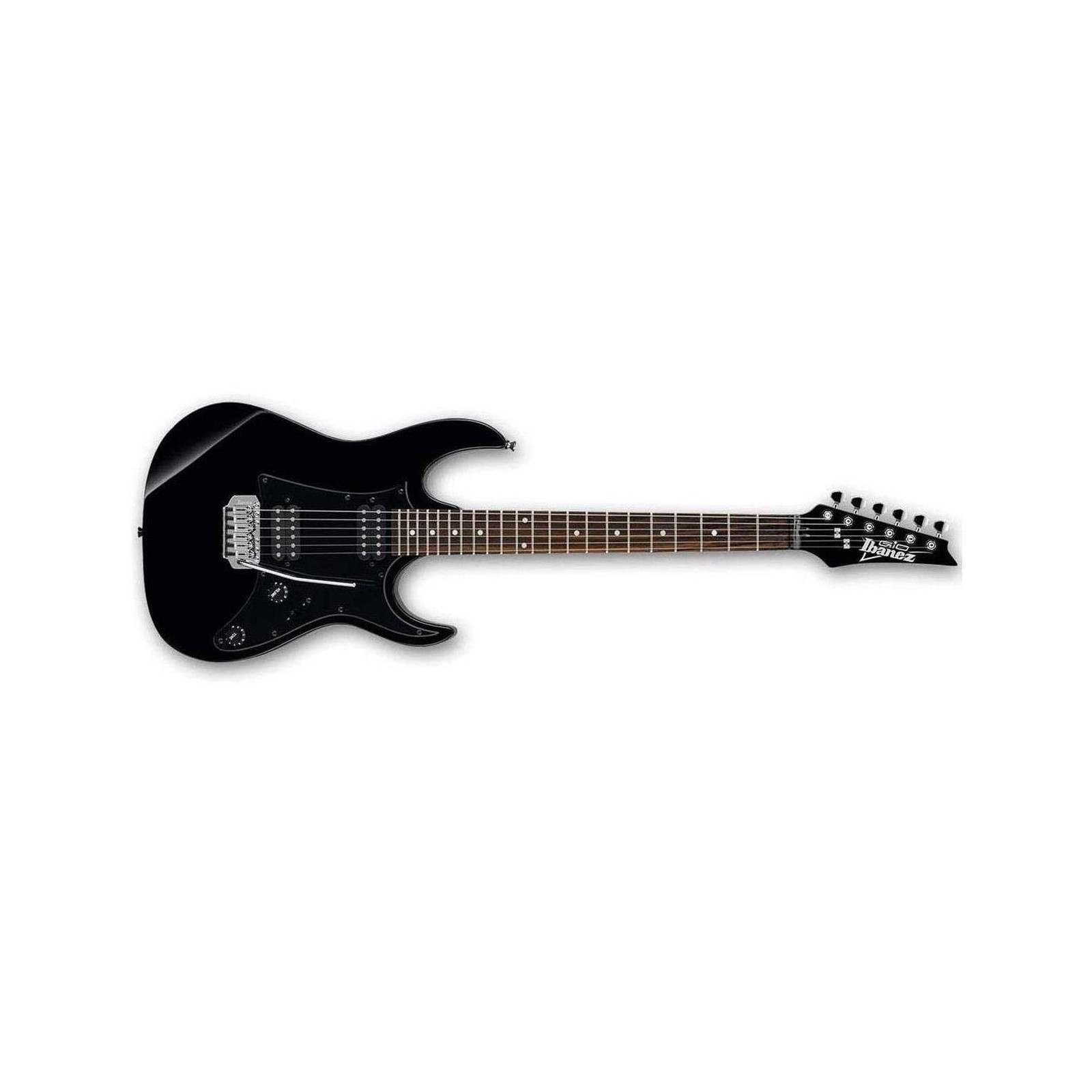 Ibanez 6 String Solid-Body Electric Guitar, Right Handed, Black (GRX20ZBKN)