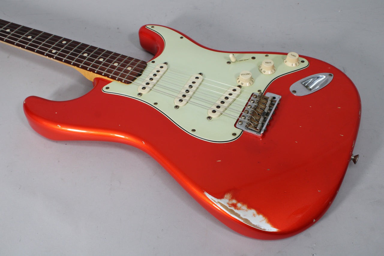 2007 Fender 1960 Stratocaster Relic Candy Tangerine w/OHSC