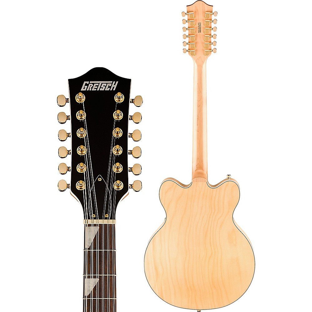 Gretsch G5476G12LE Electromatic Classic Hollow Body DC 12String Gld HW Guitar