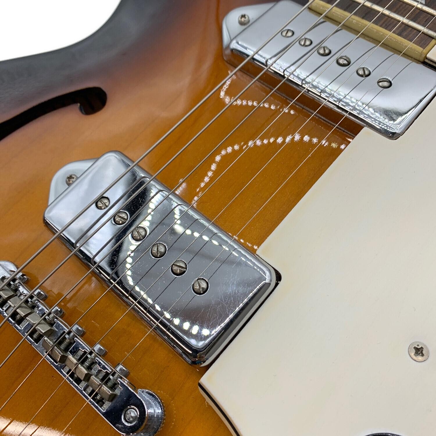 Epiphone Casino VS Vintage Sunburst Semi-Hollow Guitar w/Hard Case from Japan