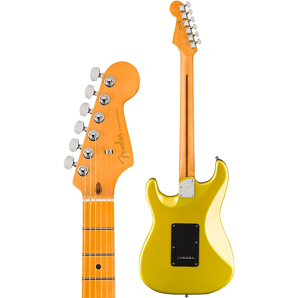 Fender American Ultra II Stratocaster HSS Maple Fingerboard Guitar Solar Flare
