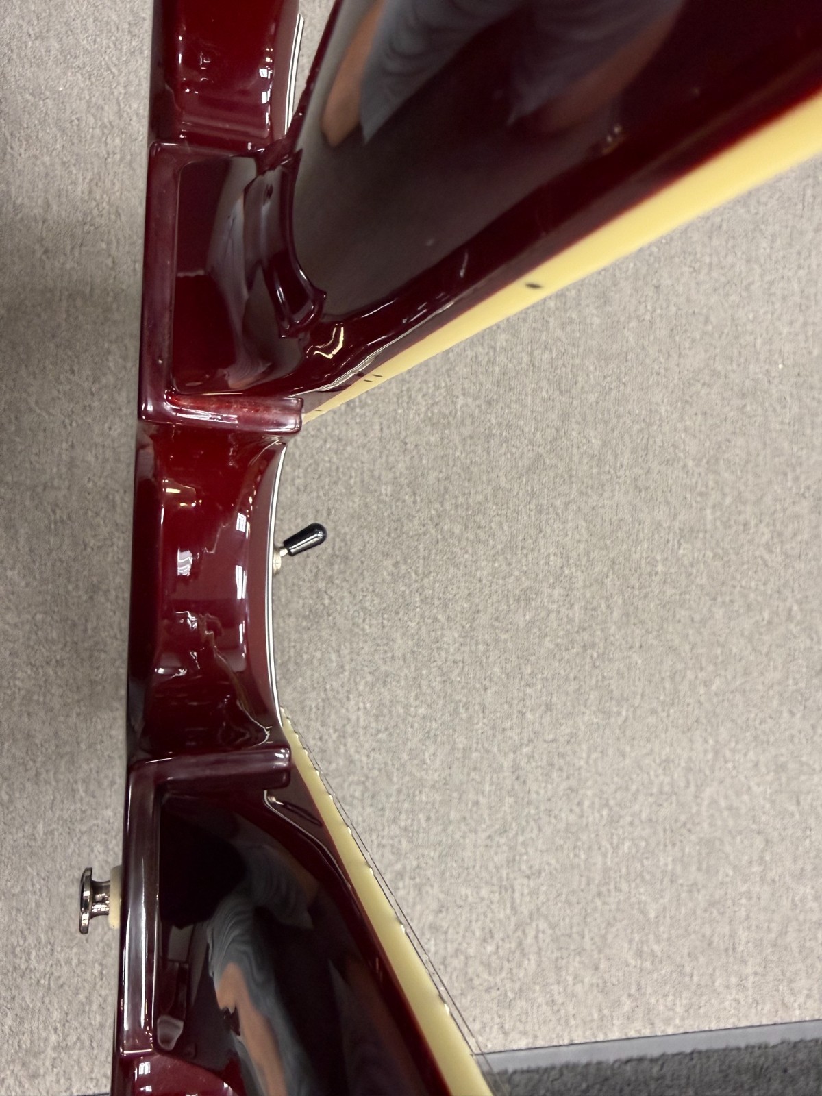 Epiphone G-1275 Double Neck Electric Guitar Cherry w/Original Case EXCELLENT! –