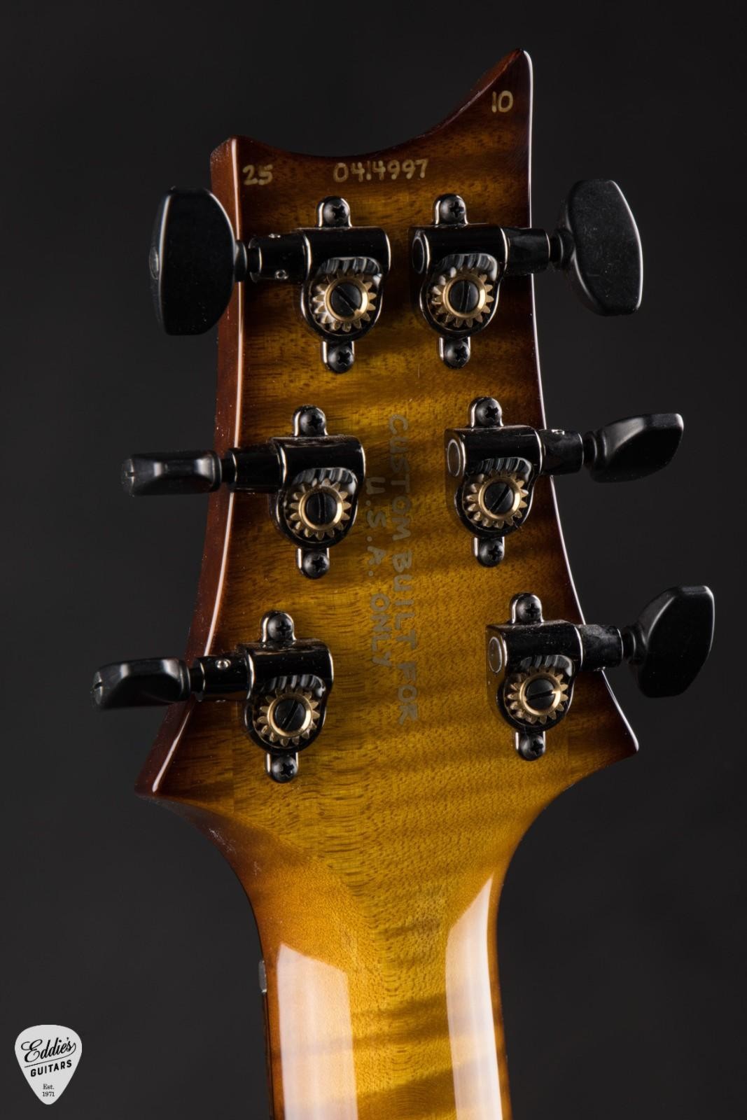PRS Eddie’s Guitars Wood Library Studio Swamp Ash/Brazilian – McCarty Tobacco Su