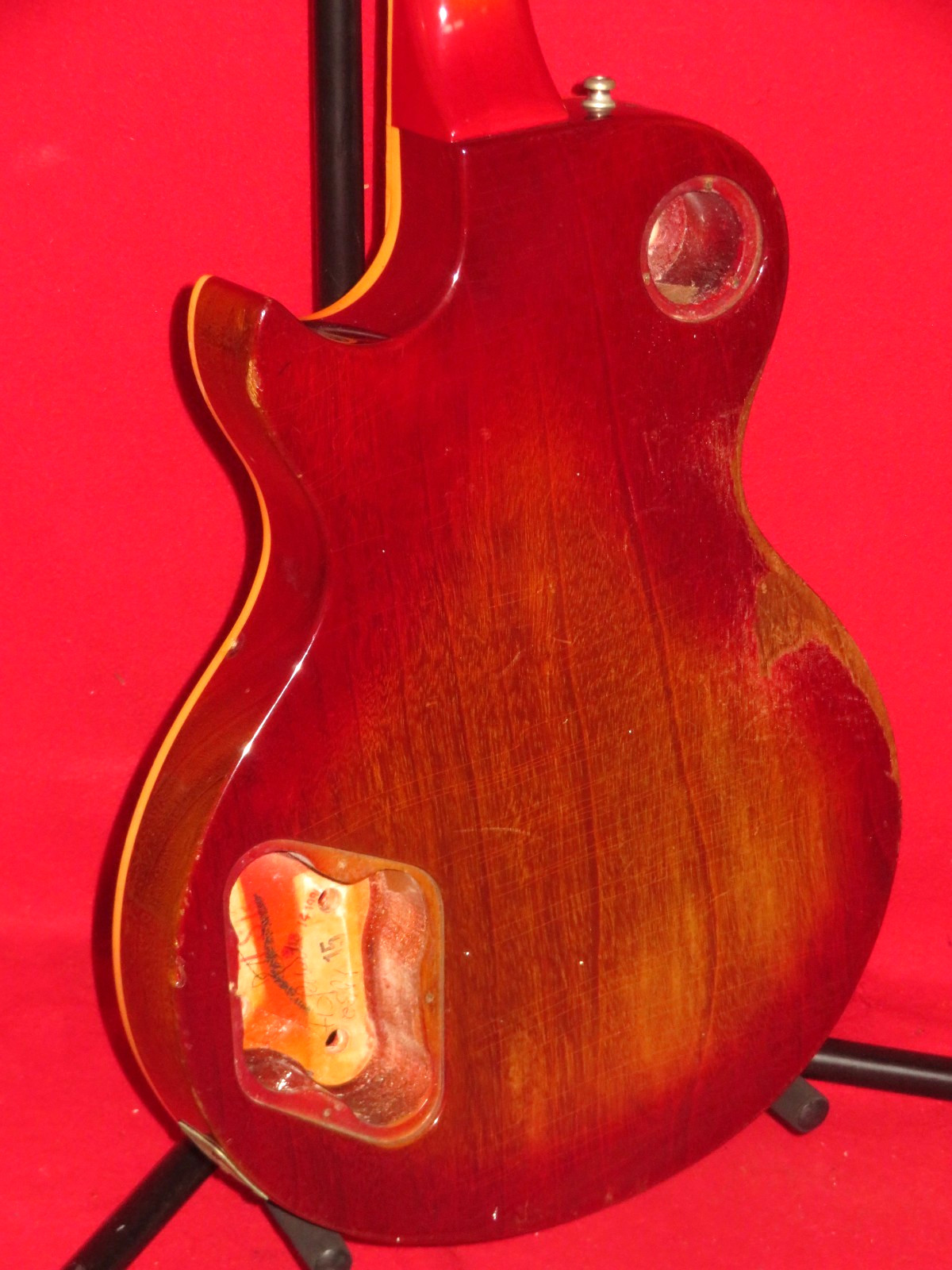Gibson 1980 Cherry Burst Les Paul Deluxe Body & Neck