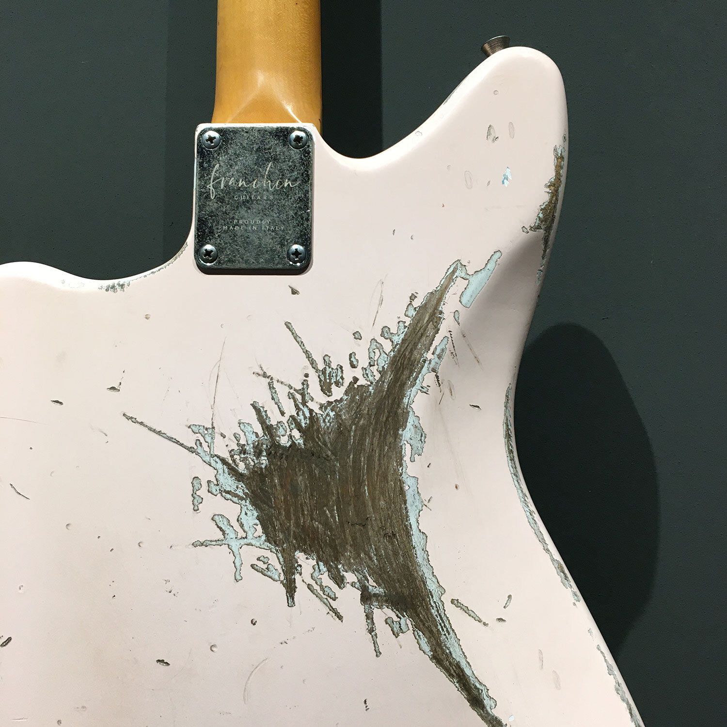FRANCHIN Neptune Guitar Relic Aged 100% Nitro JM Type Made in Italy*MADE TO ORDER