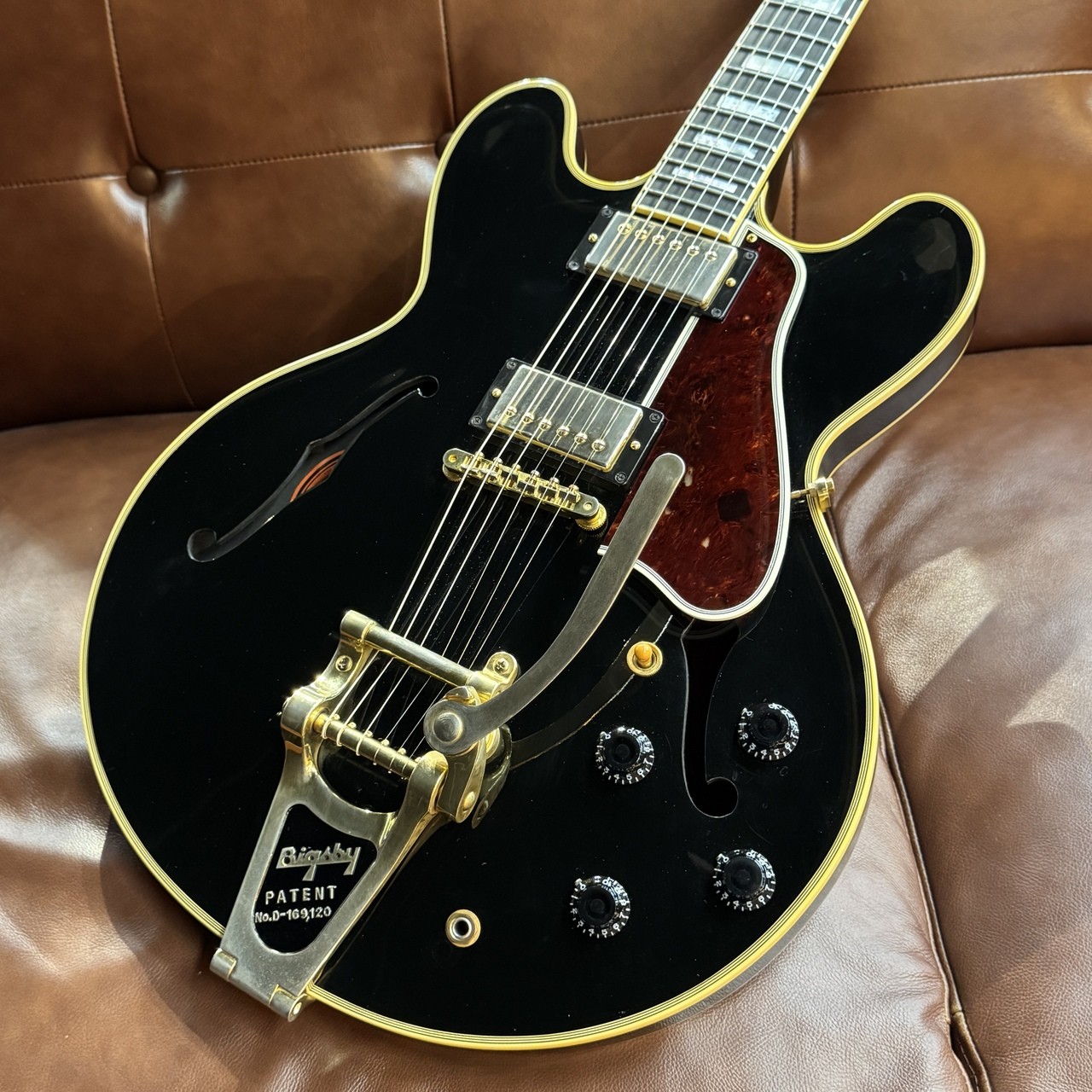 Gibson Memphis ES-355 with Bigsby Ebony 4.34kg 2015 Electric Guitar