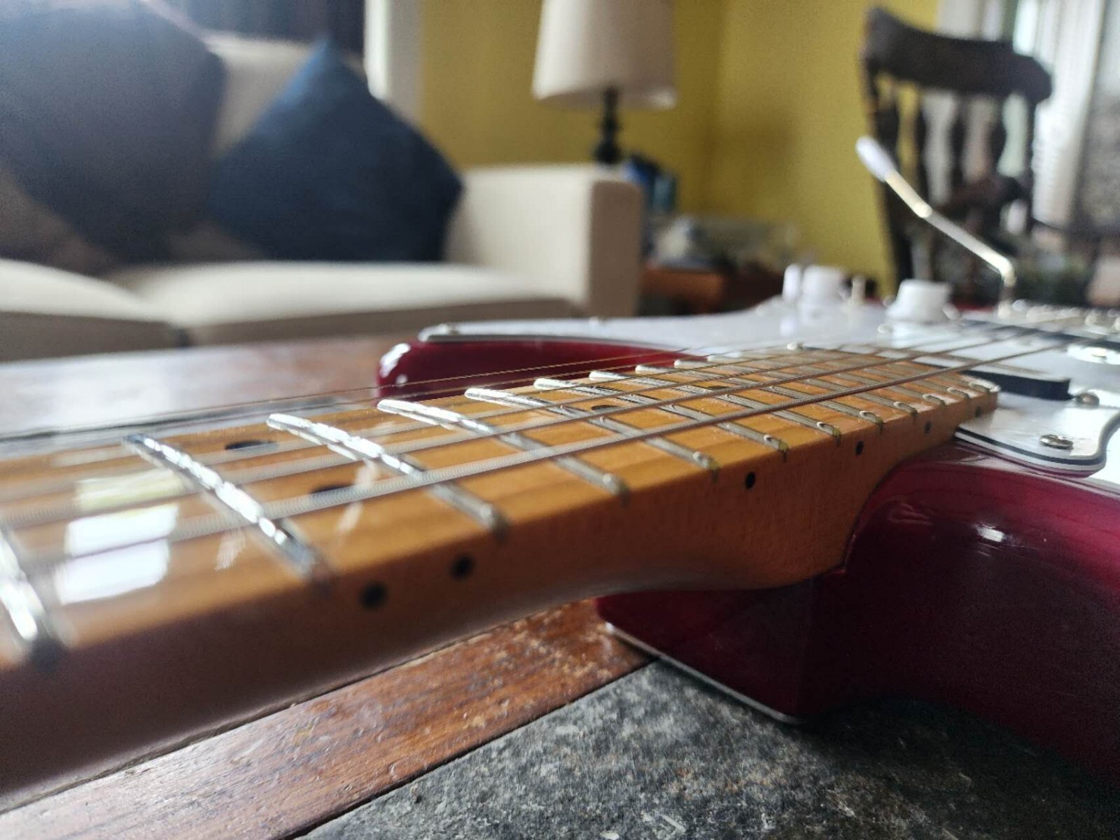 Fender Player Strat partscaster 2015 – cherry burst