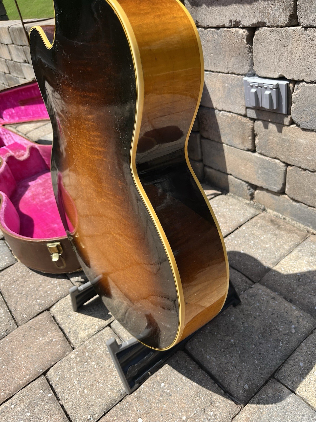Vintage 1952 Gibson ES 5 Hollow Body Guitar