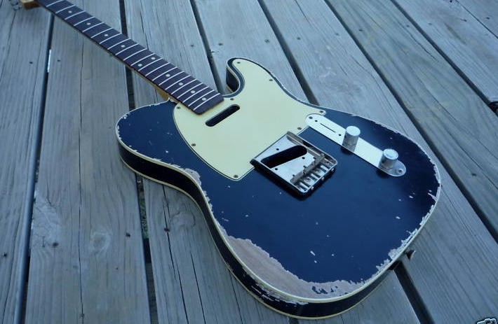MJT Official Custom Order Aged Nitro Bound Body USACG Neck Combo Kit Mark Jenny
