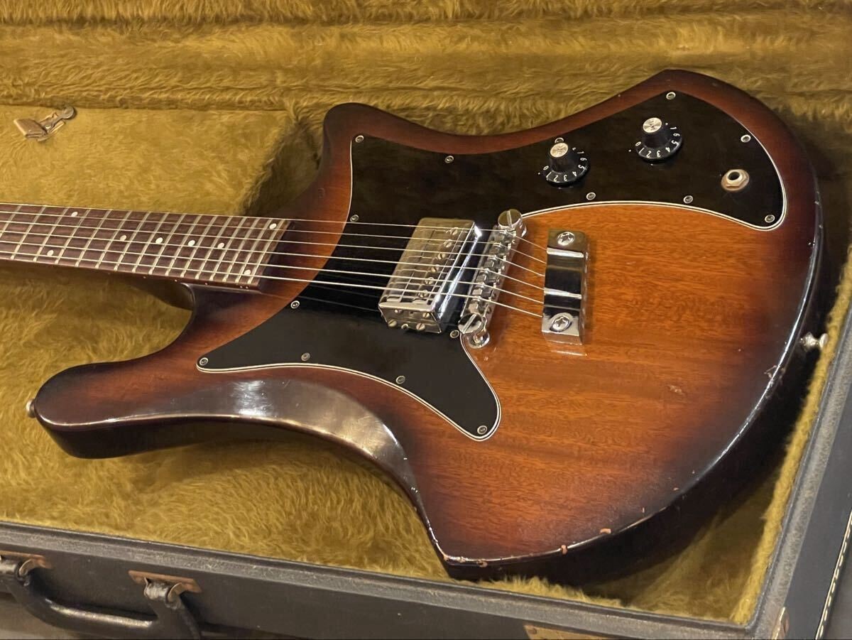 Electric Guitar Guild S-60 1978 Cherry Mahogany USA Vintage w/OHC r84453
