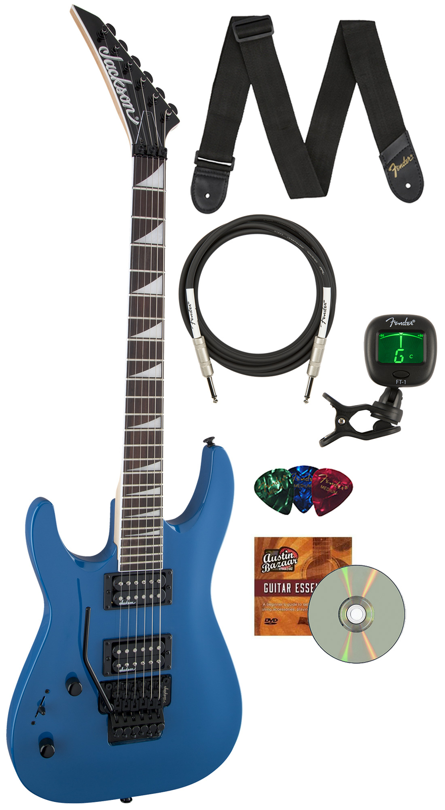 Jackson JS Series Dinky Arch Top JS32 DKA Left-Handed Electric Guitar – Bright B