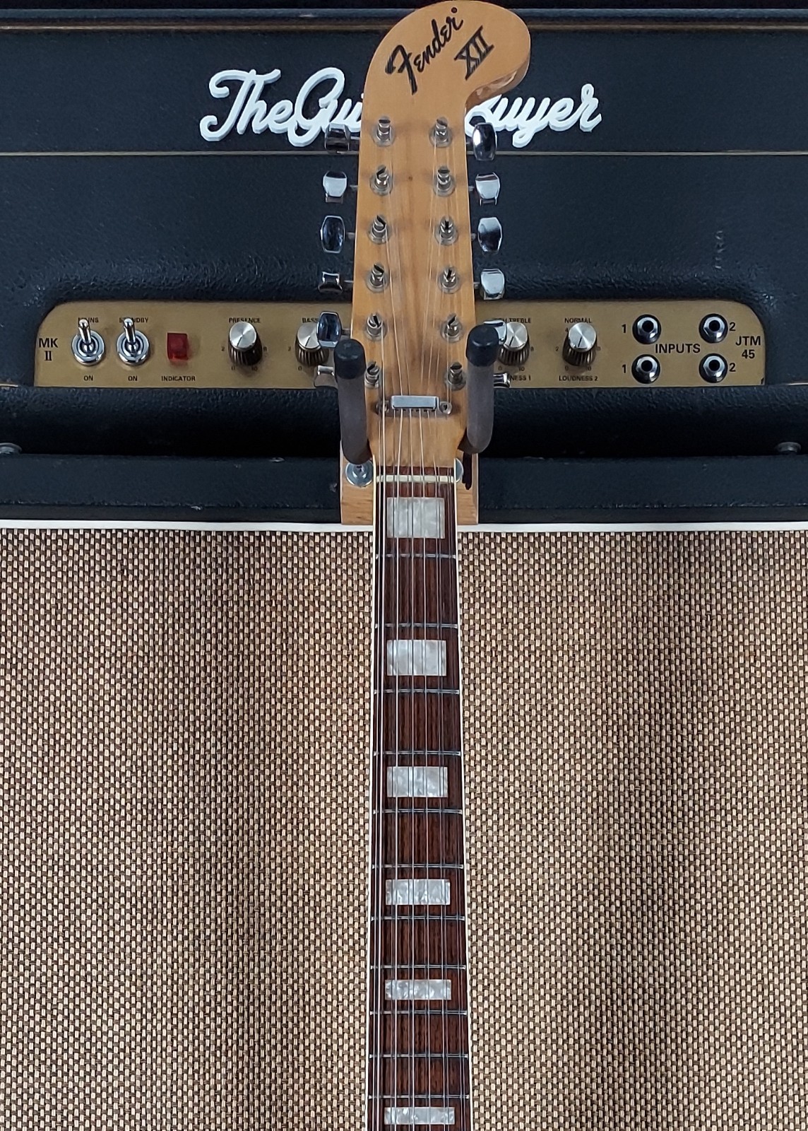 Fender Electric XII 1966 100% Original Custom Color Olympic White (299)