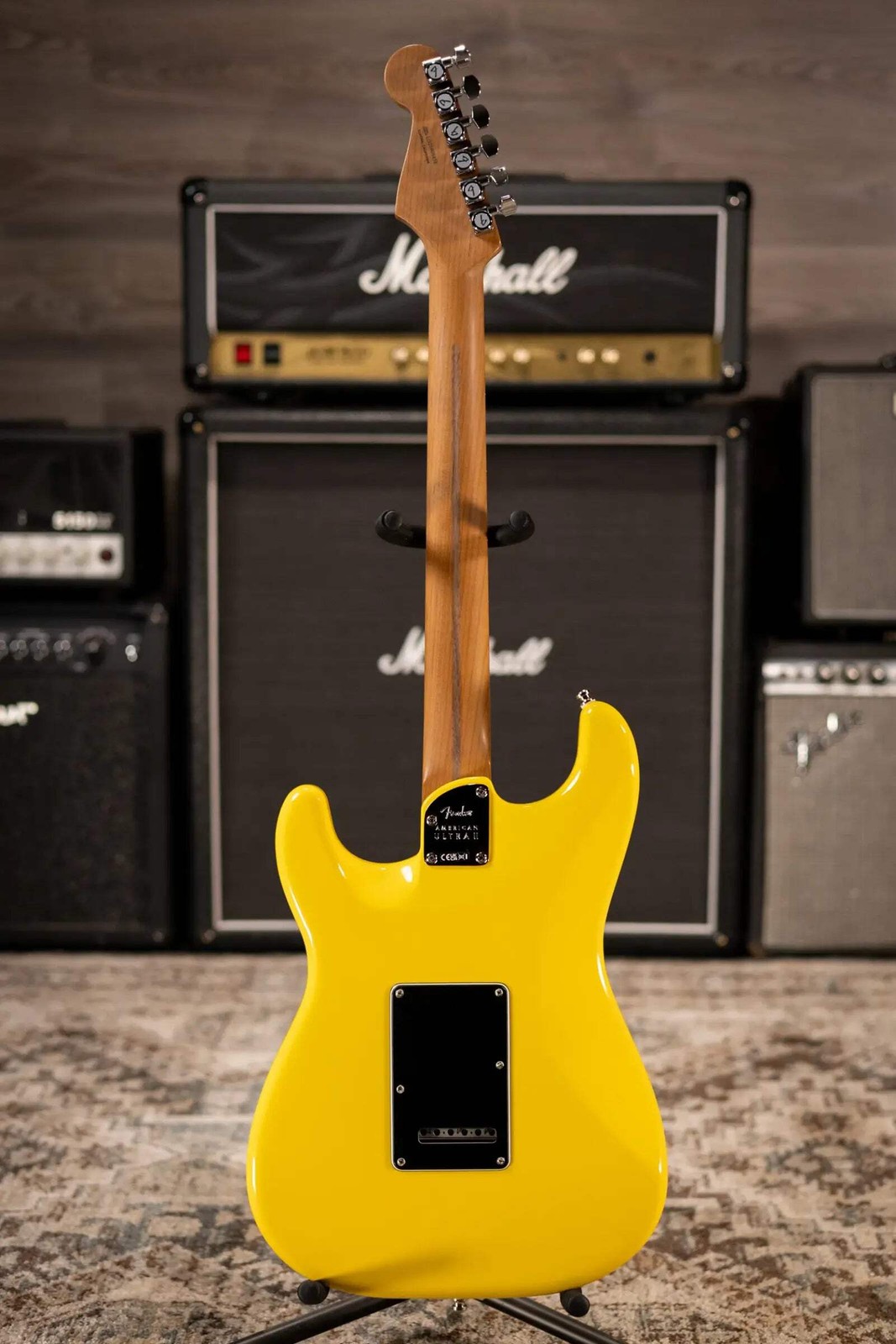 Fender Limited Edition American Ultra II HSS Stratocaster Electric Guitar – Graf