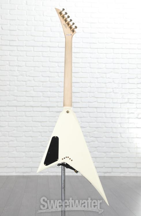 Jackson Pro Series Rhoads RRT3 – Ivory with Black Pinstripes