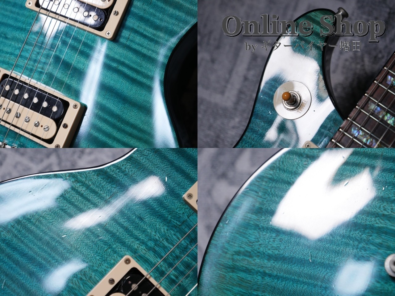 Gibson Custom Shop 2012s TAK Matsumoto DC Standard “1st Edition” Aqua Blue 12x