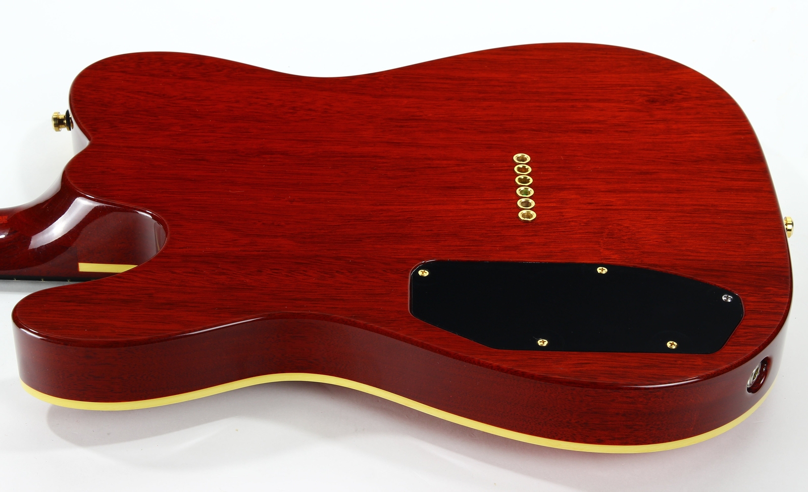 1992 Fender Custom Shop Set Neck Country Artist Telecaster QUILT Sunset Orange T