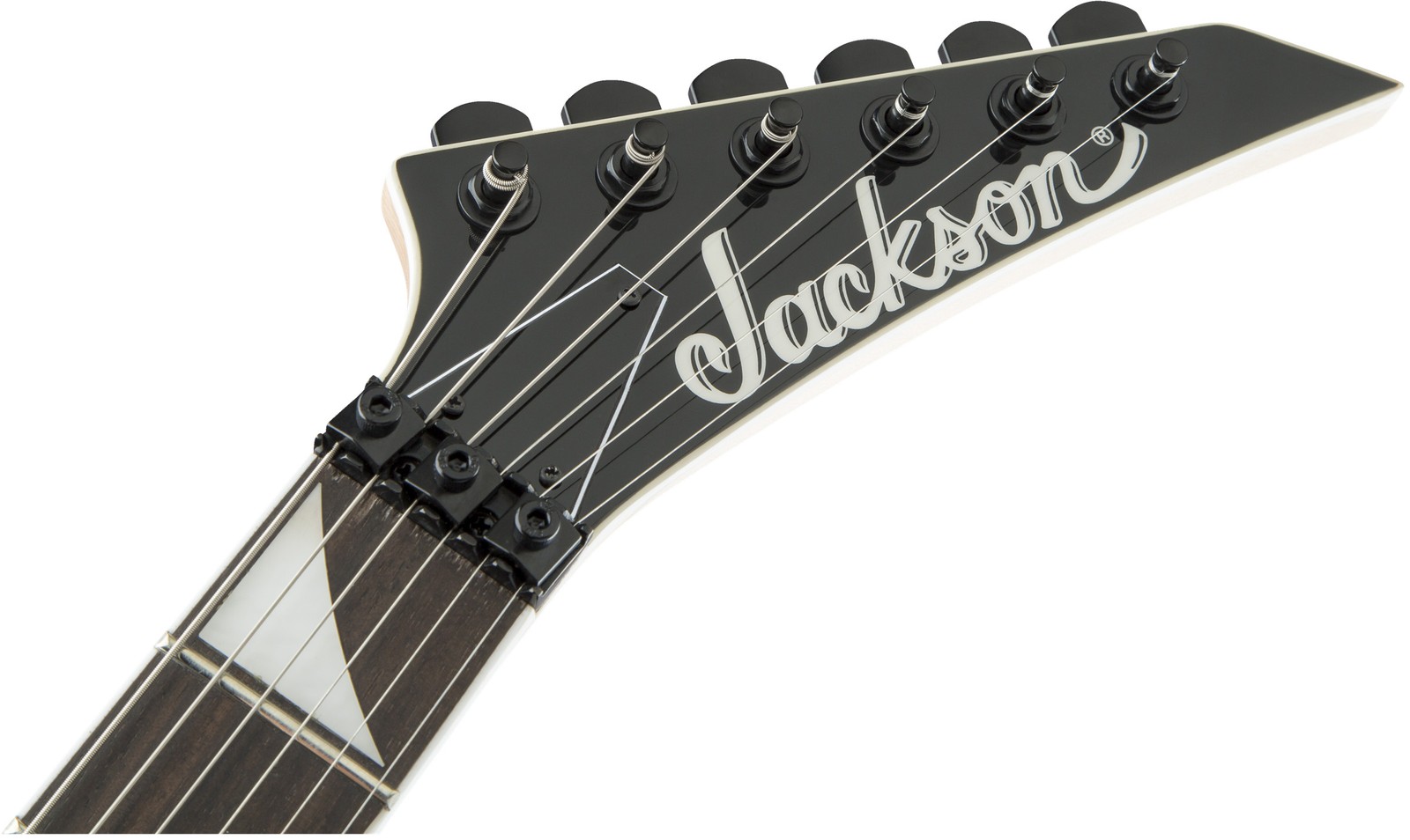 Jackson JS Series Rhoads JS32 Electric Guitar – Black with White Bevels