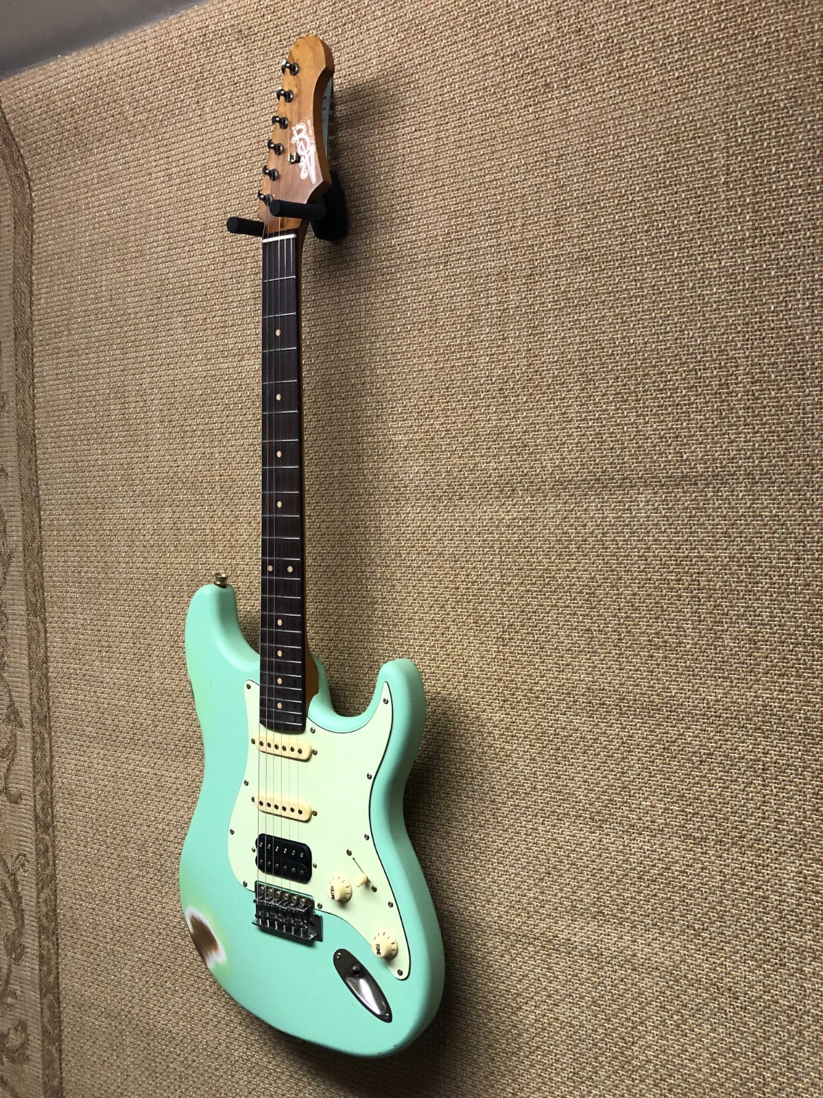 Jet Guitars Jet JS-400 SFG RLC S-Style, Relic Poplar Body, Roasted Maple Neck