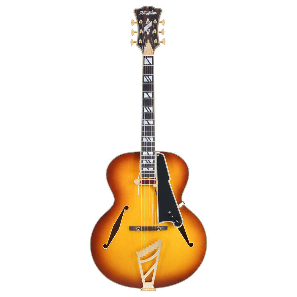 D’Angelico Excel Style B Electric Guitar (Hollowbody – Dark Iced Tea Burst)