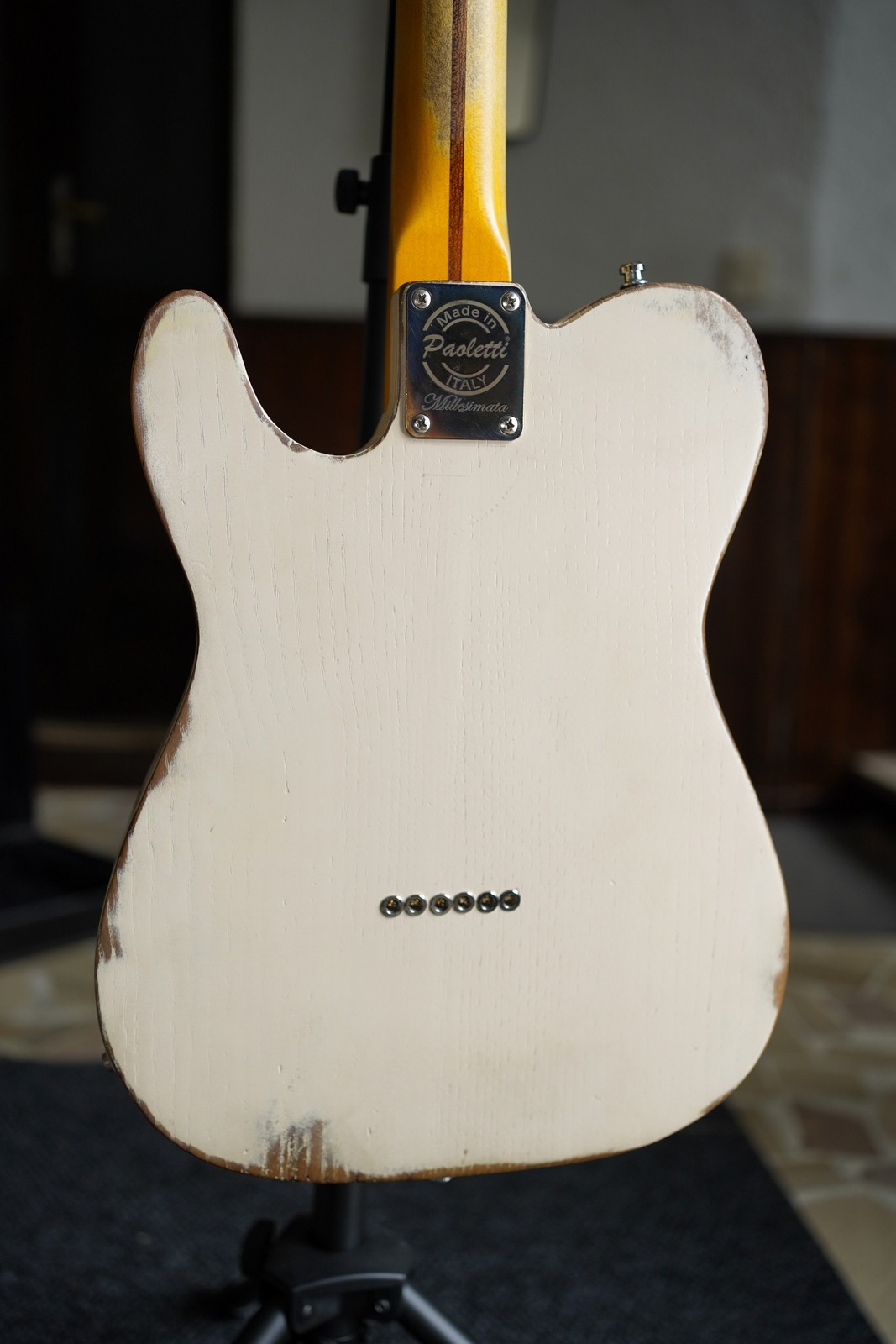 Paoletti Guitars Nancy Loft Relic Millesimata SS Custom Shop Order Telecaster