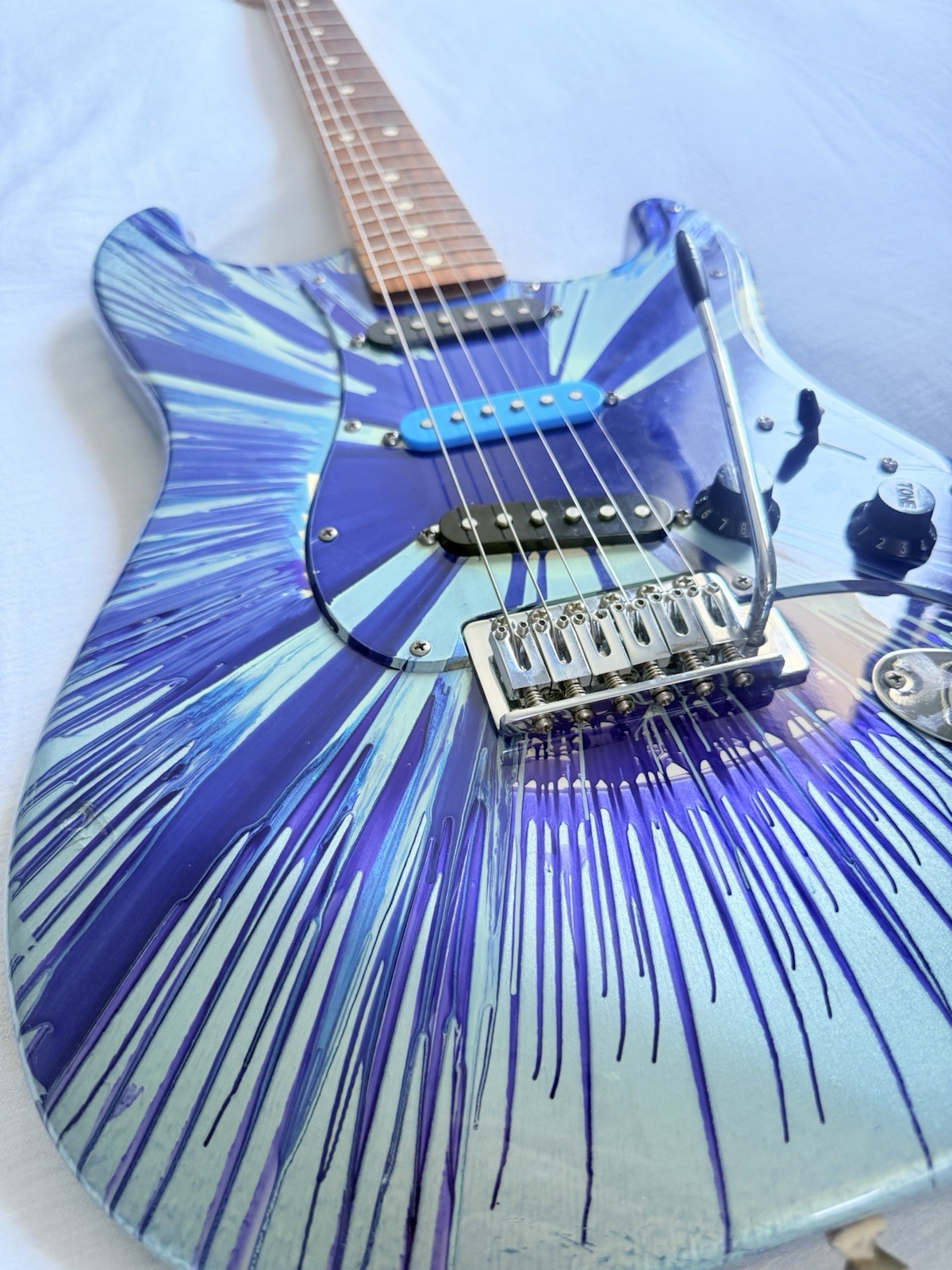 2003 MIM Fender FSR “Splattercaster” Midnight Swirl