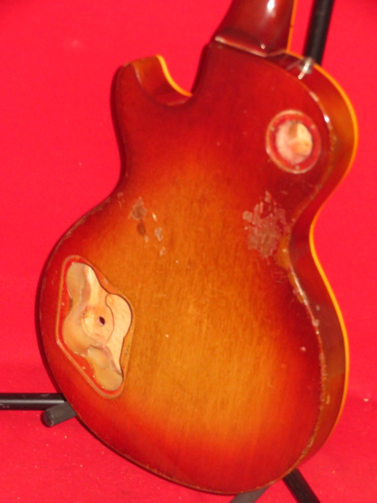 Gibson 1973 Cherry Burst Les Paul Deluxe Body & Neck