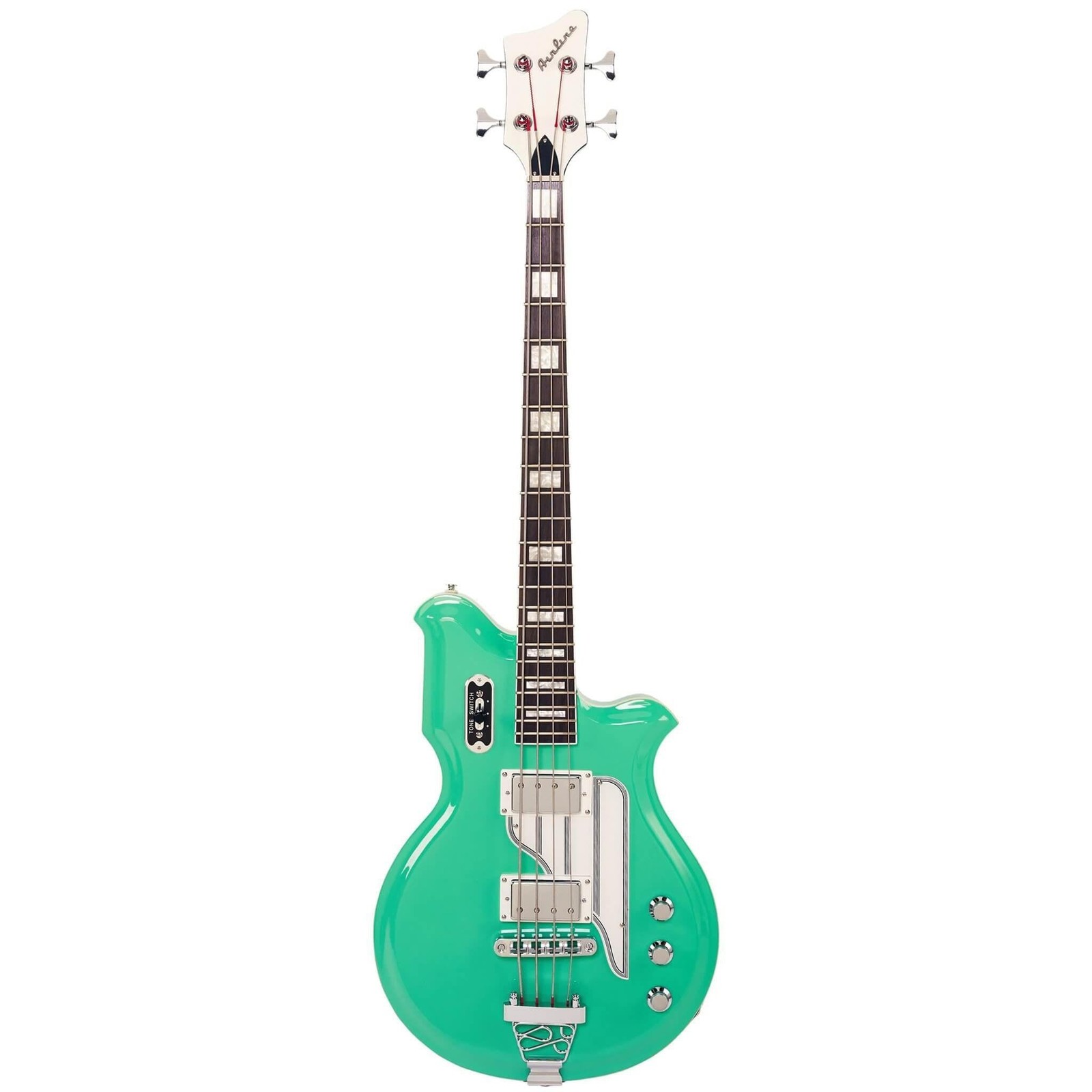 Airline Guitars MAP Bass Short Scale Seafoam Green