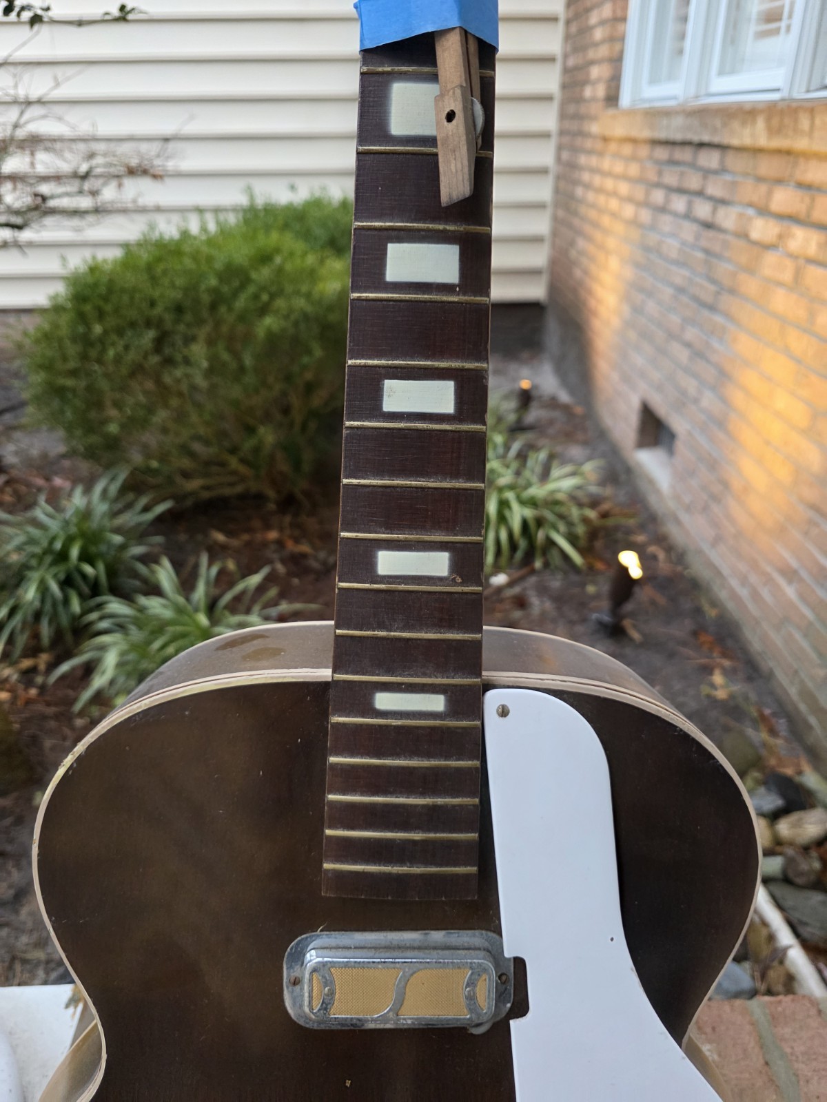 💥Video💥 1966 Harmony Hollywood H-41 H41 Sunburst Archtop Hollowbody Guitar