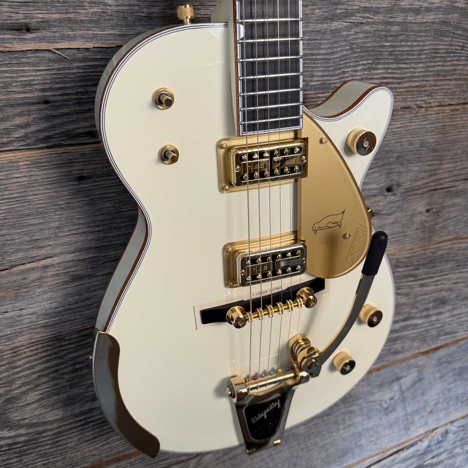 Gretsch G6134T-58 Vintage Select ’58 Penguin w/Bigsby – Vintage White