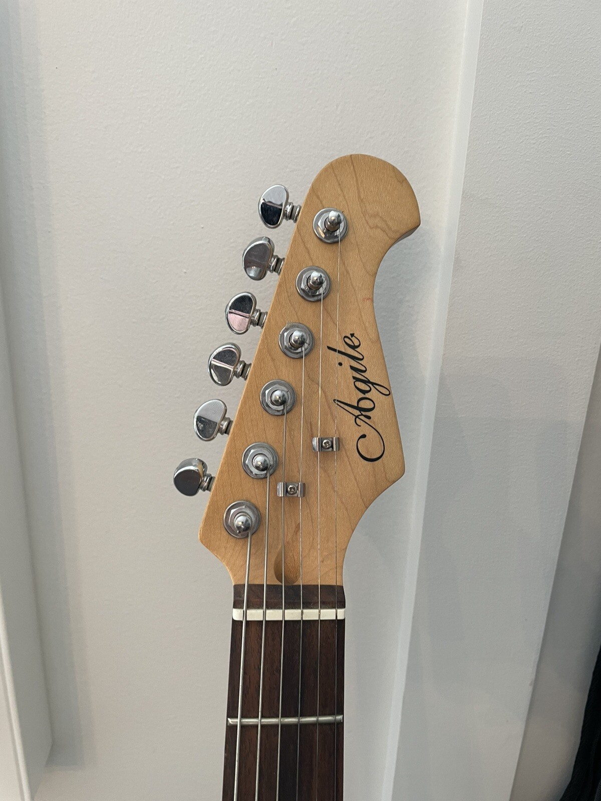 Vintage Agile TC Model Telecaster Guitar With Fender Case NICE FREE SHIPPING